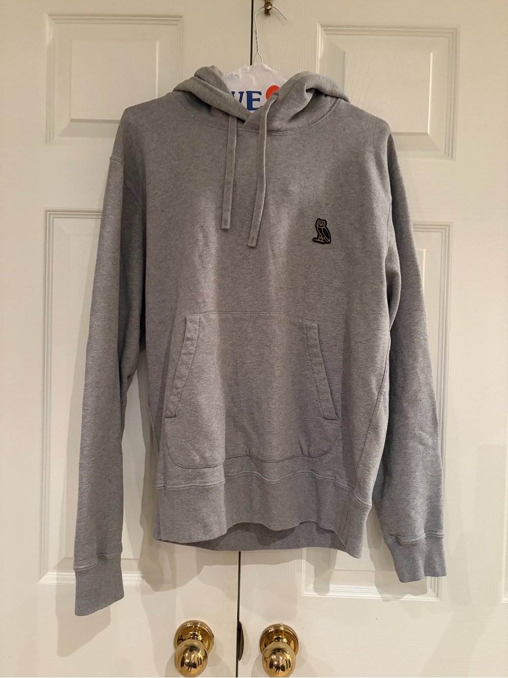 Men's OVO Gray Hoodie Sweatshirt